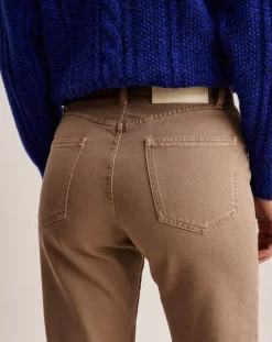 Jean droit 100% Coton Bio Popeye praline