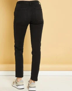 Jean droit Natural Mels black stone