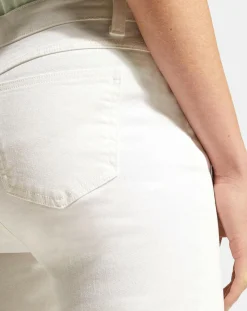 Jean en Coton Bio Lslim blanc