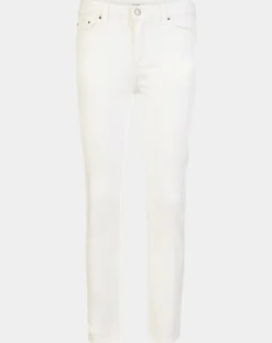 Jean en Coton Bio Lslim blanc