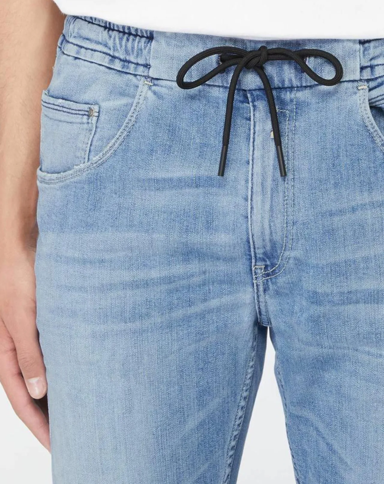 Jean en Coton Bio Replay 573 Bio Milano bleu clair