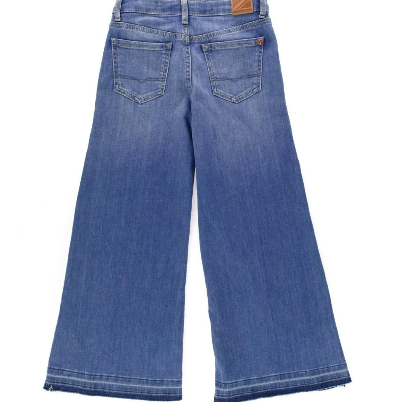 Jean en Toile de coton Jivey large bleu