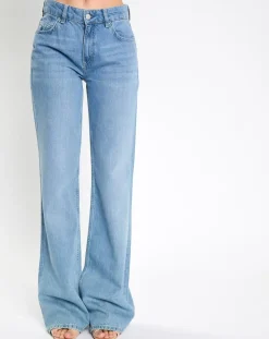 Jean flare léger bleu clair