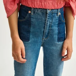 Jean flare Pinna bleu