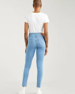 Jean high rise skinny 721 bleu