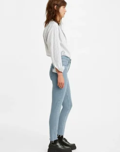 Jean high rise skinny 721 bleu