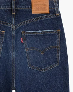 Jean high slim straight 70's sonoma hills bleu