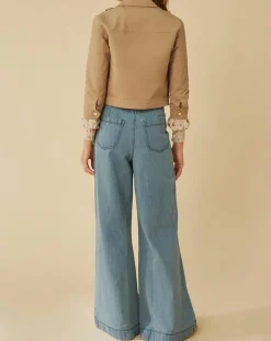 Jean Large Amerinjean bleu