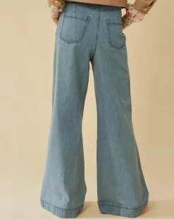 Jean Large Amerinjean bleu