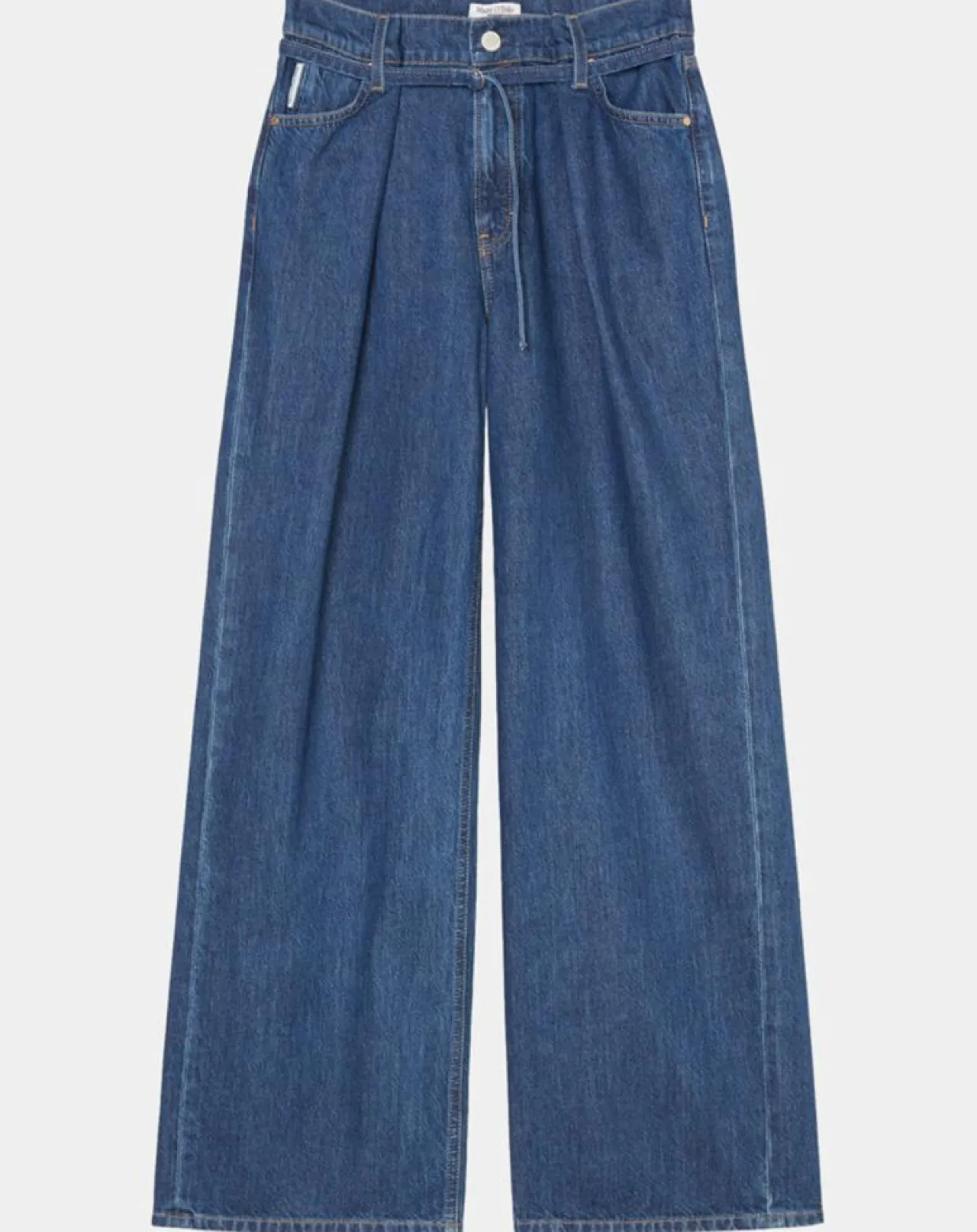 Jean large bleu foncé