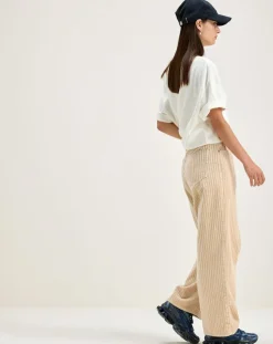 Jean large en Velours côtelé Paty shell