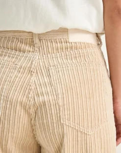 Jean large en Velours côtelé Paty shell