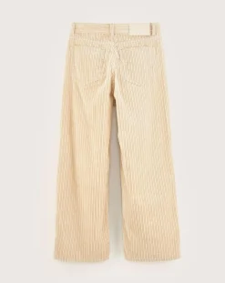 Jean large en Velours côtelé Paty shell