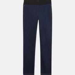 Jean leggings en Coton bio flex bleu foncé