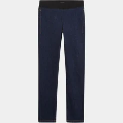 Jean leggings en Coton bio flex bleu foncé