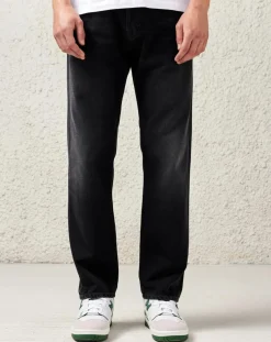 Jean loose en Toile de Coton Percy noir