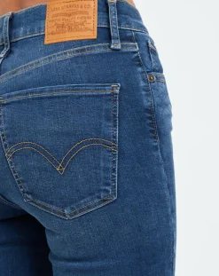 Jean Mile High Super Skinny bleu foncé