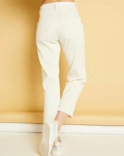 Jean mom Frida crème