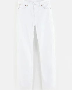 Jean Pony blanc