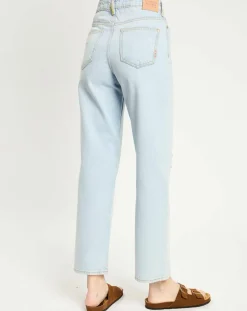 Jean Regular Fit Abrasion bleu clair