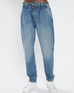 Jean Regular Fit Spin Chino bleu moyen