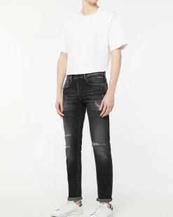 Jean Replay Broken Edge gris foncé