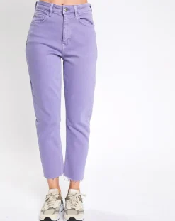 Jean 90's bord franc violet