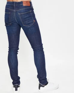 Jean Skinny Dadas bleu brut