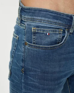 Jean Skinny Dadas bleu moyen