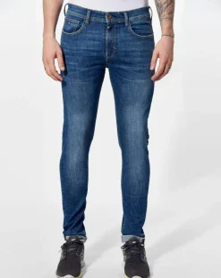 Jean Skinny Dadas bleu moyen