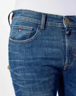 Jean Skinny Dadas bleu moyen