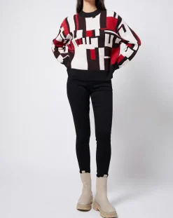 Jean Skinny en coton mélangé à teneur en stretch confortable noir