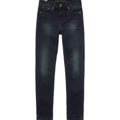 Jean skinny Pixelle taille haute bleu foncé