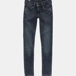 Jean Skinny Pixellette bleu/gris