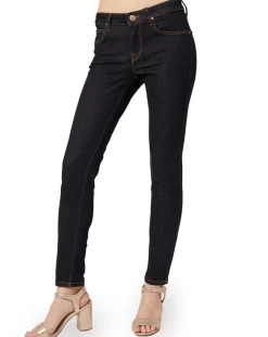 Jean skinny Scarlett One Wash bleu foncé