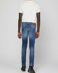 Jean Slim Aged 10 Yo Destroy bleu