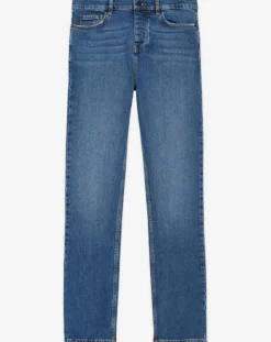 Jean Slim délavé bleu denim