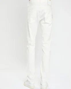 Jean Slim Fit surteint écru