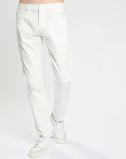 Jean Slim Fit surteint écru