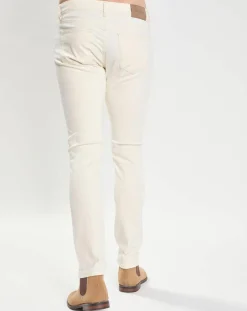 Jean Slim Fit Uni écru