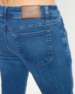 Jean Slim Fit Wash Flex bleu moyen
