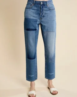 Jean slim Pam bleu vintage