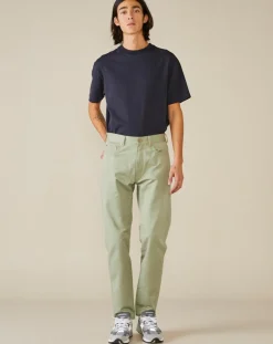 Jean Slim Pegg vert d'eau