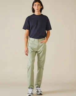 Jean Slim Pegg vert d'eau