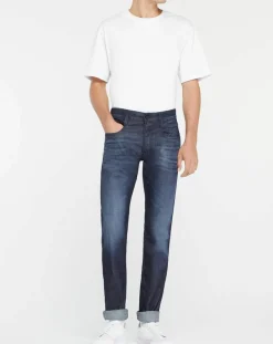 Jean Slim Pure Denim Anbass bleu foncé