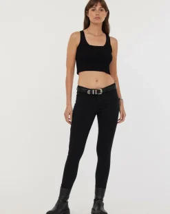 Jean slim Scarlett noir