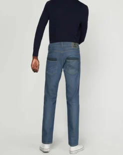 Jean Straight Saft bleu gris