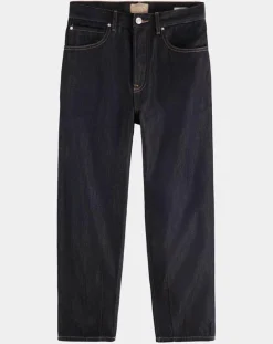 Jean tapered bleu brut