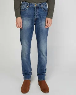 Jean tapered Douro bleu