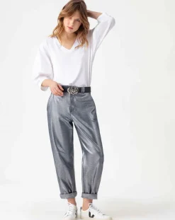 Jean Timee bleu/argenté